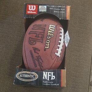 Wilson NFL Official Leather Football 1990-2005 Signed By Tim Couch